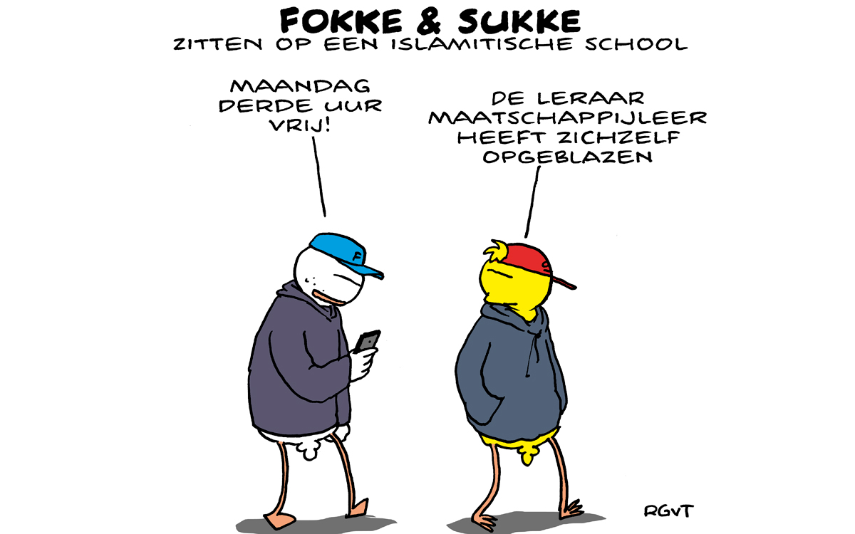 F&S zitten op een Islamitische school (NRC, za, 09-03-19)