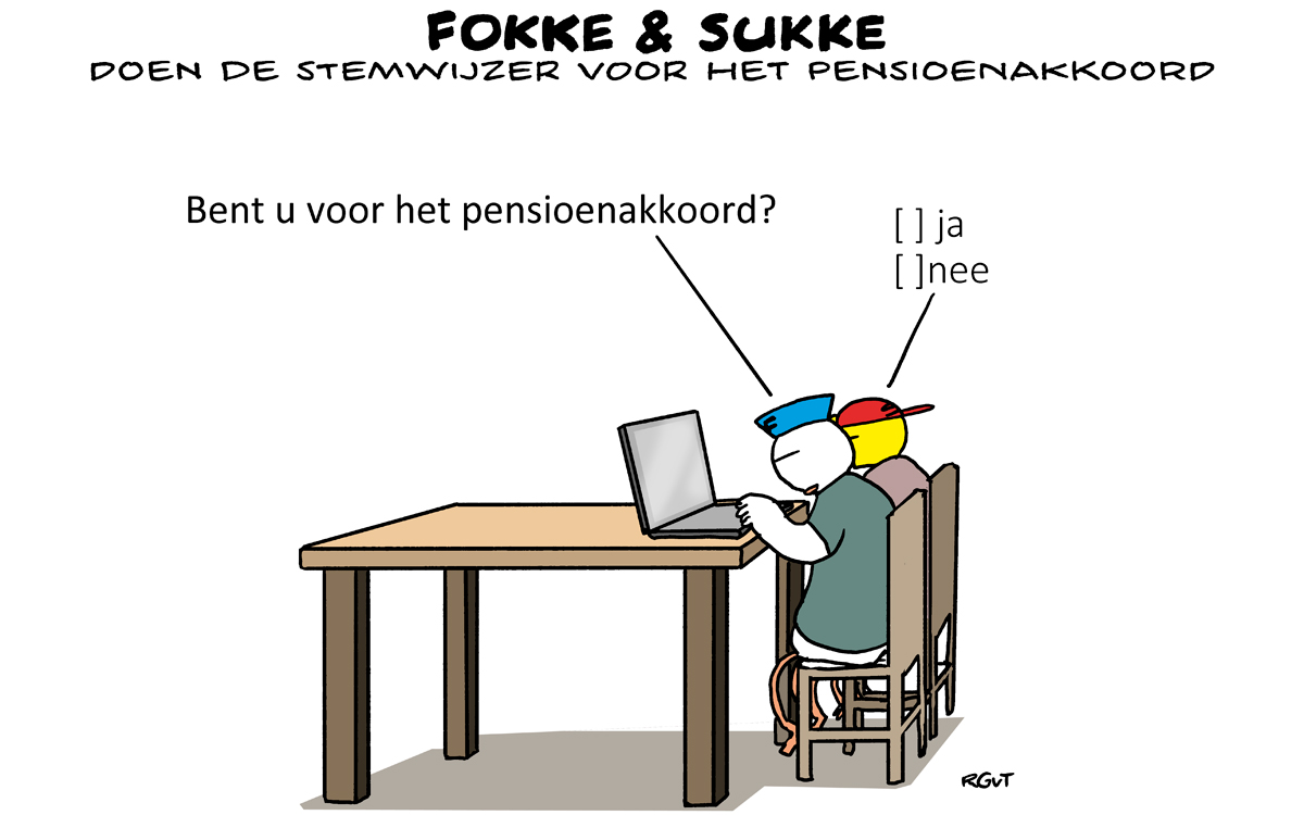 F&S doen de stemwijzer voor het pensioenakkoord (NRC, za, 15-06-19)