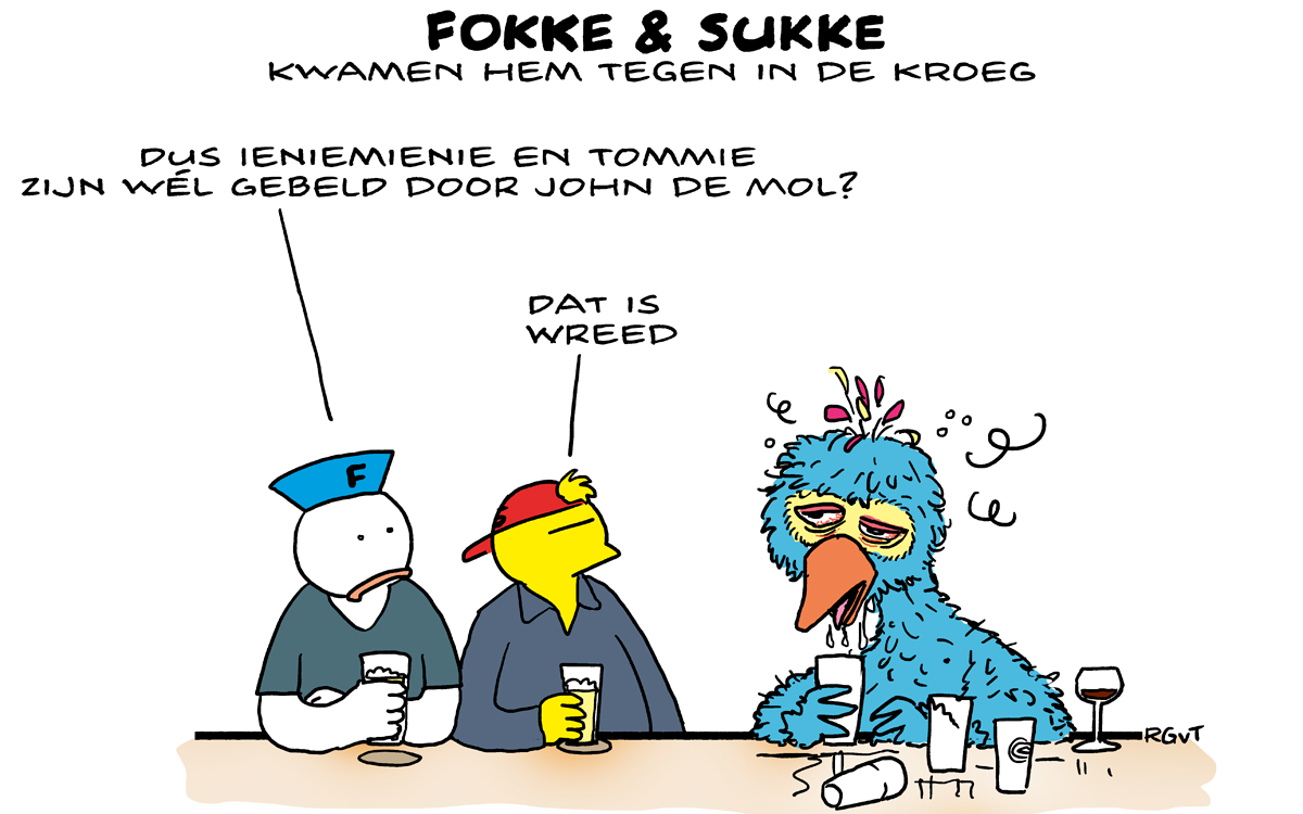 F&S kwamen hem tegen in de kroeg (NRC, wo, 03-07-19)