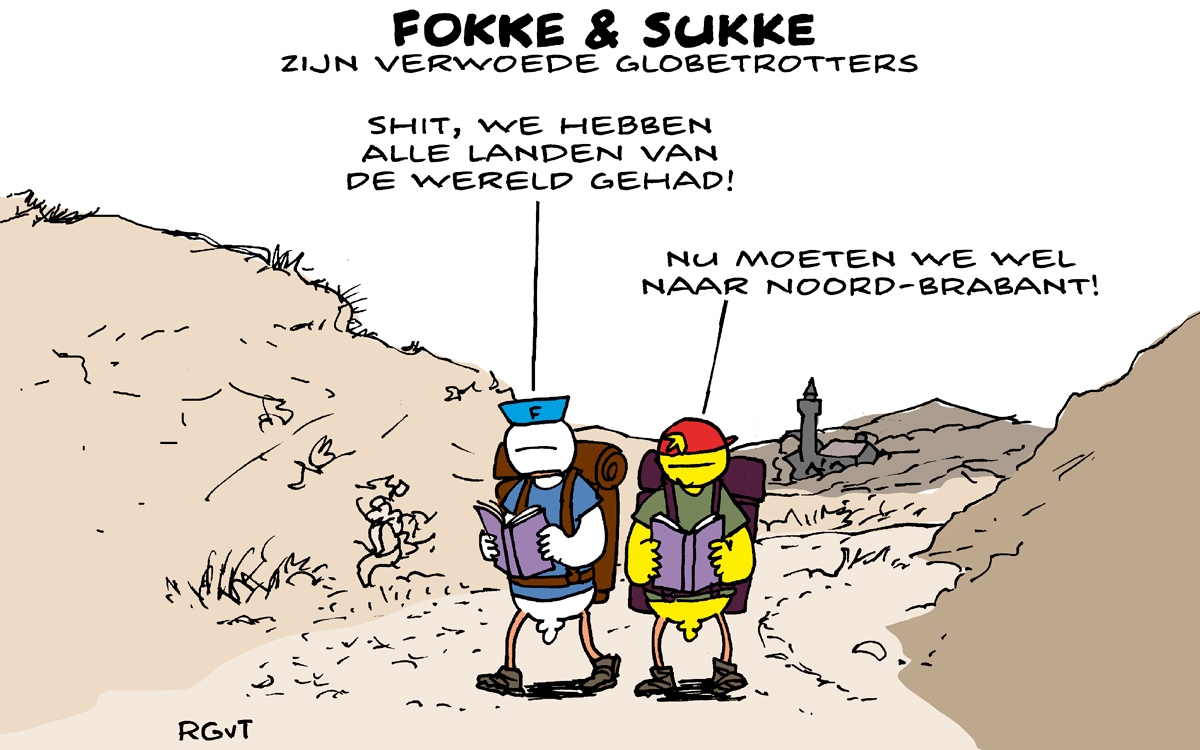 F&S zijn verwoede globetrotters (NRC, za, 27-07-19)