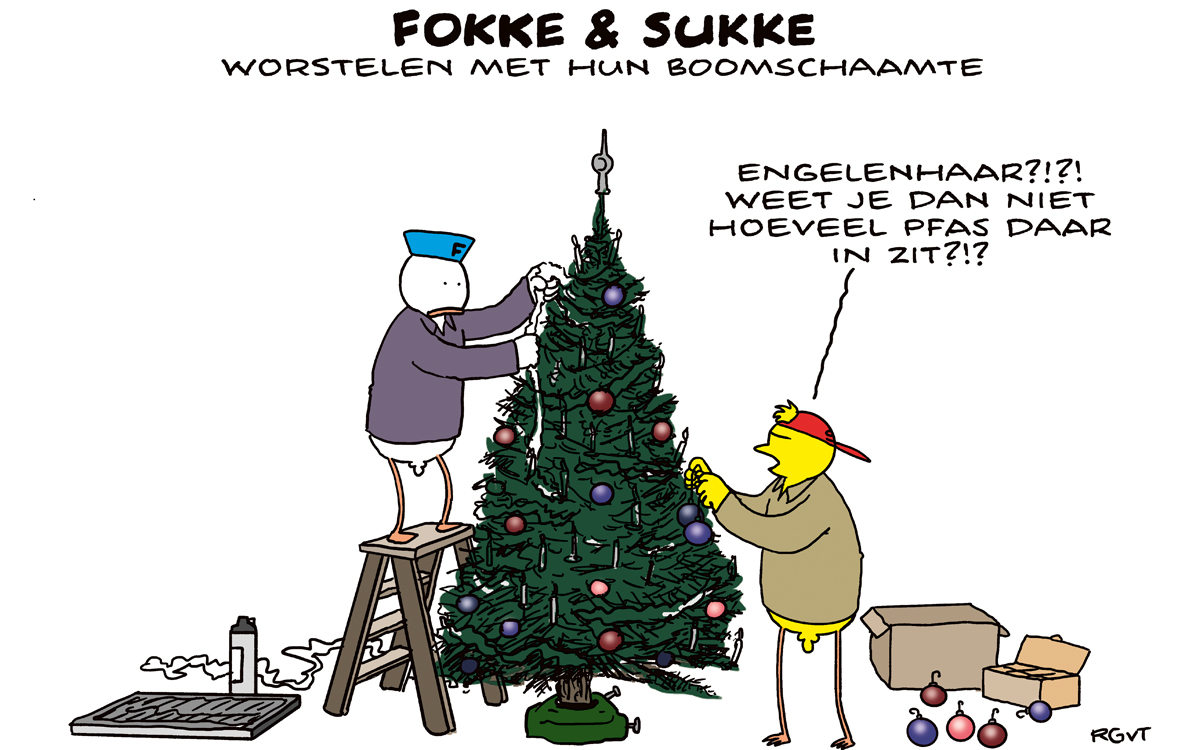 F&S worstelen met hun boomschaamte (NRC, ma, 16-12-19)