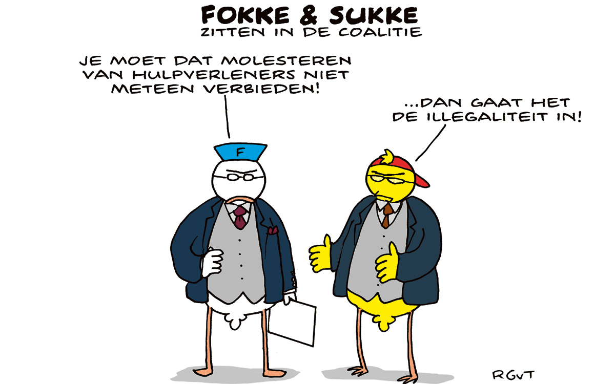 F&S zitten in de coalitie (NRC, za, 04-01-20)