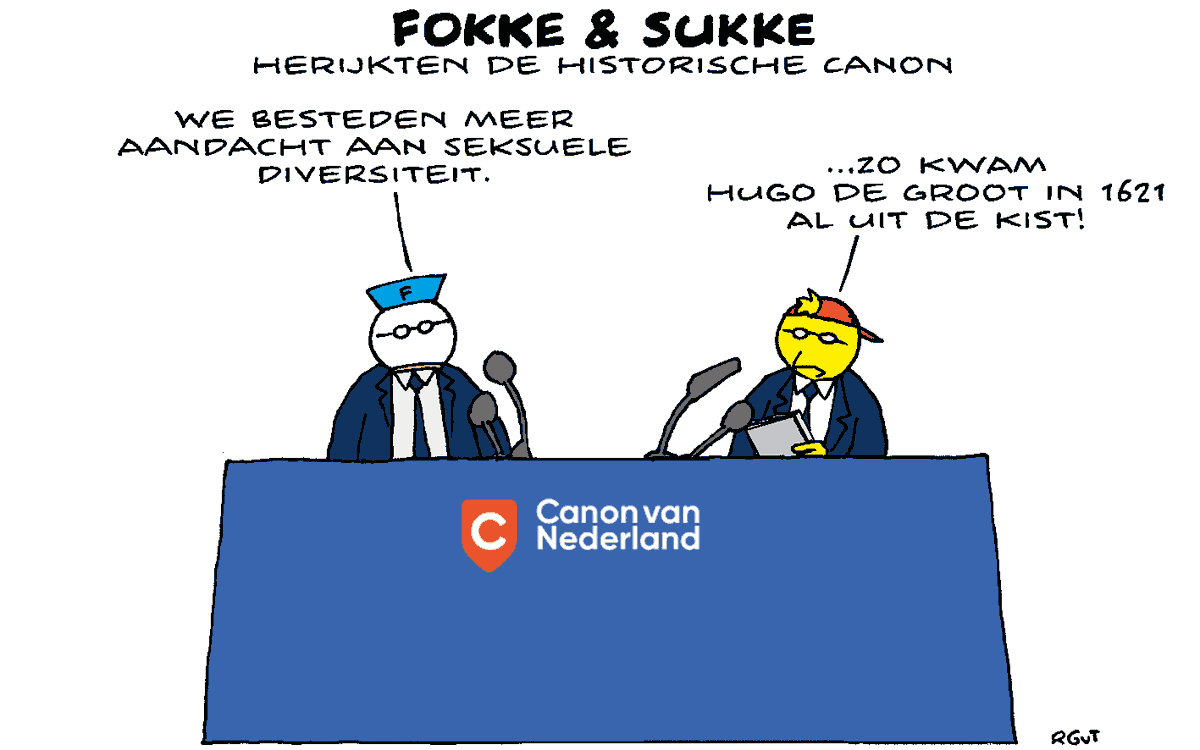 F&s herijkten de Historische Canon (NRC, ma, 22-06-20)