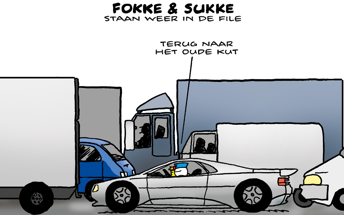 F&S staan weer in de file (NRC, di, 23-06-20)