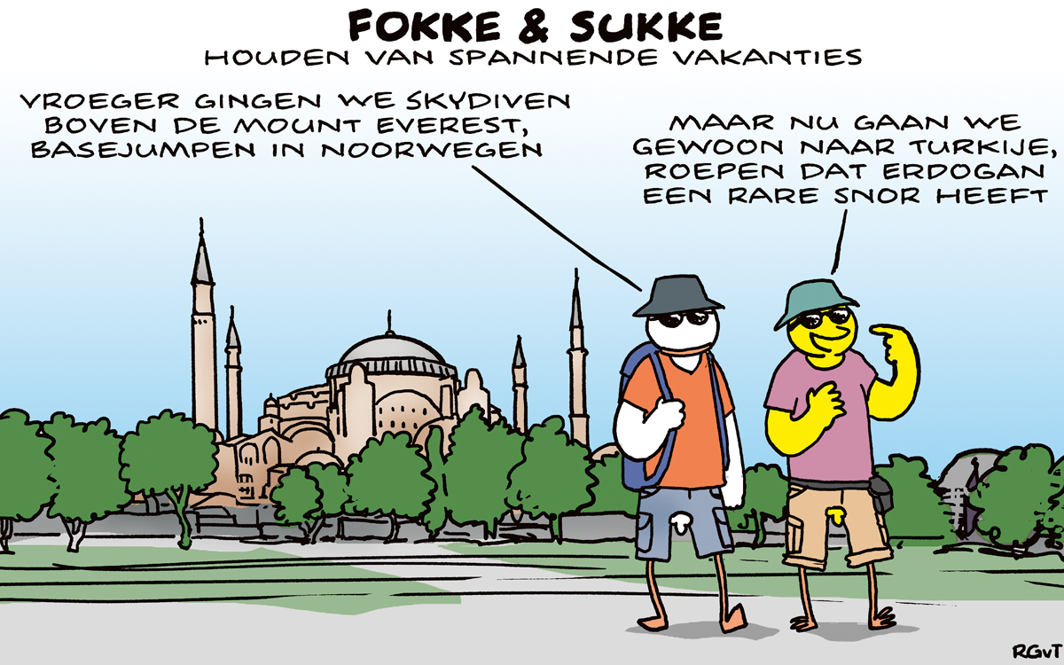 F&S houden van spannende vakanties (NRC, do, 16-07-20)