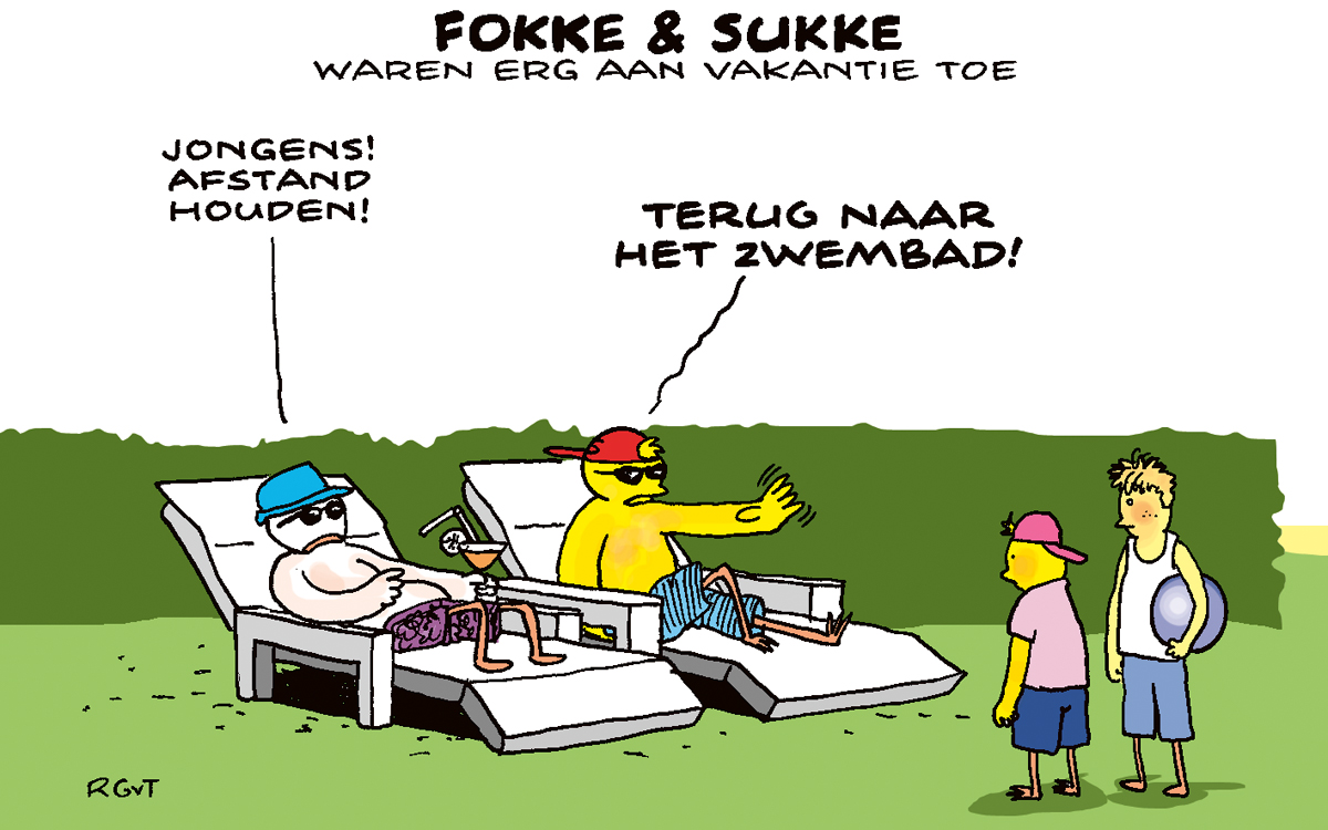 F&S waren erg aan vakantie toe (NRC, di, 21-07-20)