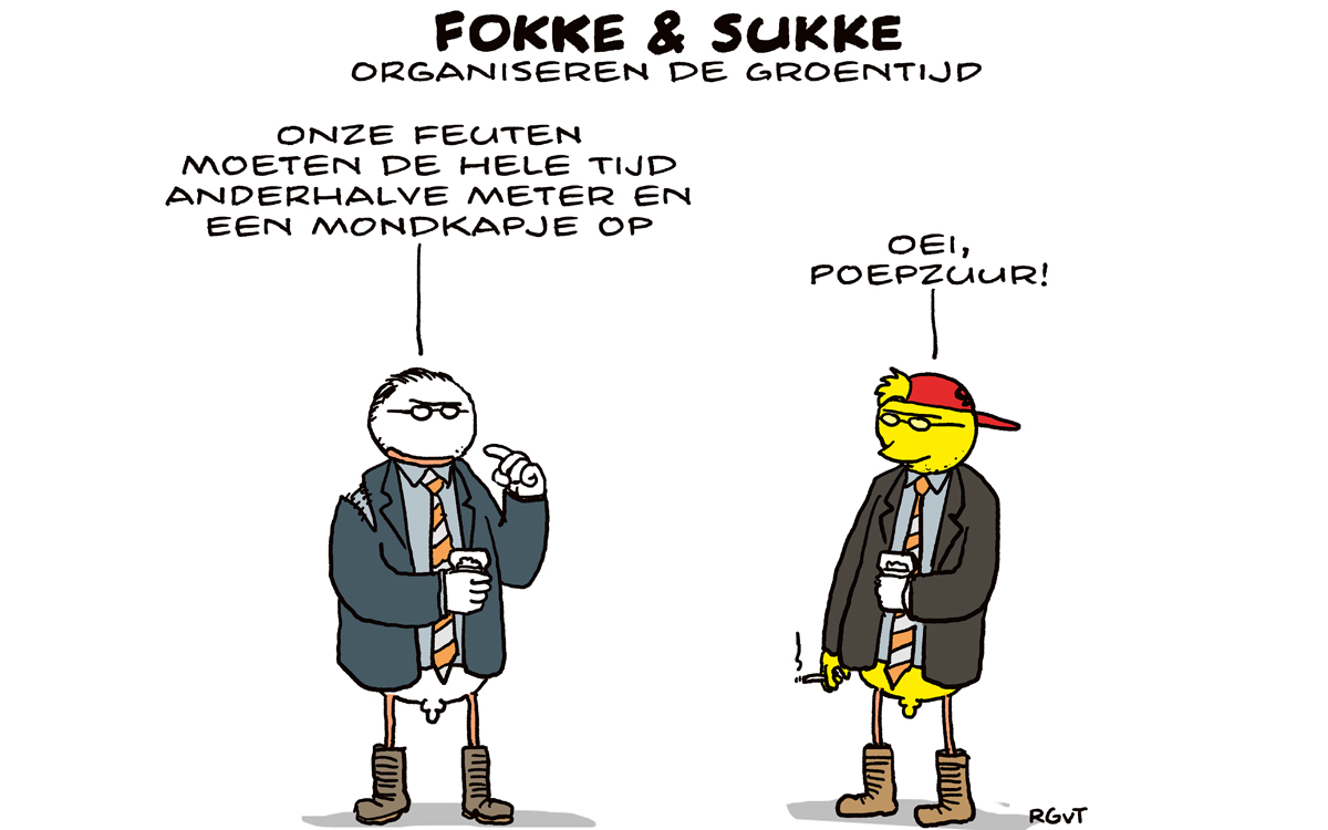 F&S organiseren de groentijd (NRC, wo, 05-08-20)