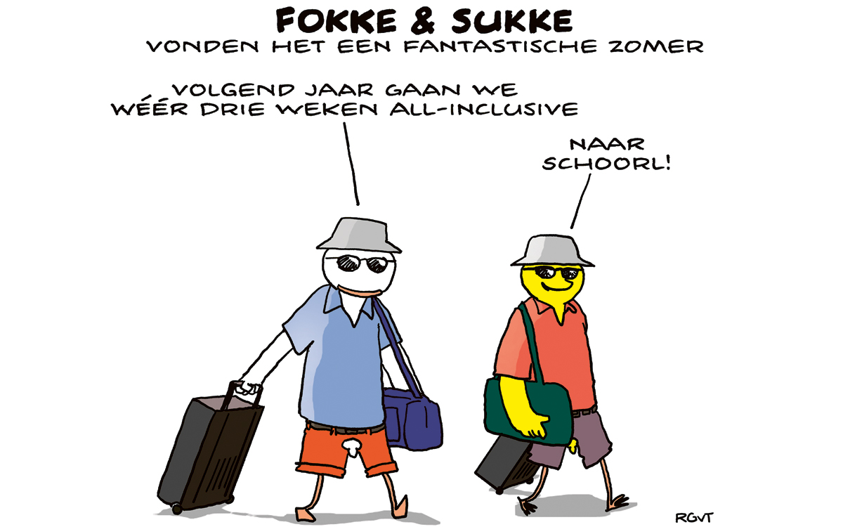 F&S vonden het een fantastische zomer (NRC, za, 15-08-20)