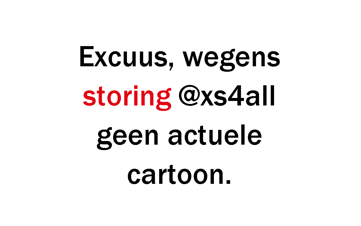 F&S hebben een storing bij @xs4all