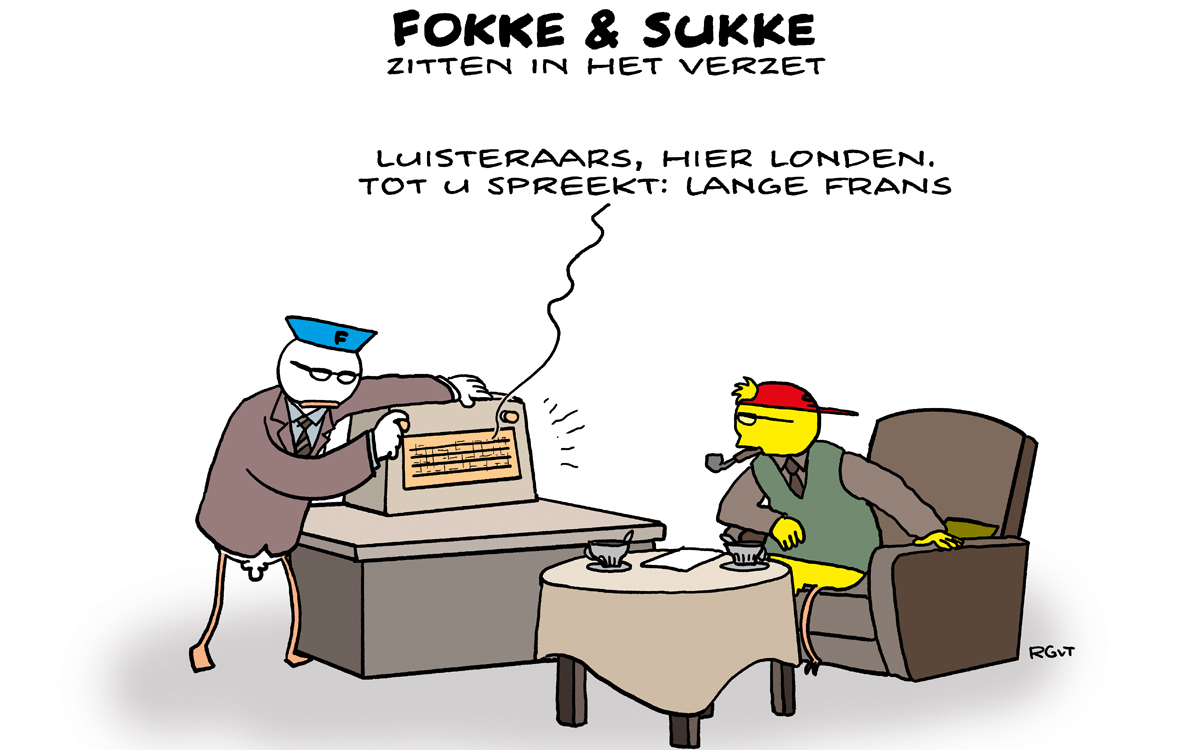 F&S zitten in het verzet #Burgeroorlog (NRC, di, 27-10-20)