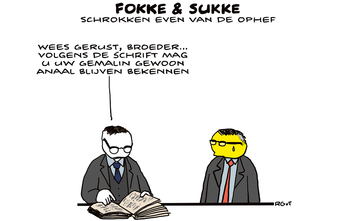 F&S schrokken even van de ophef (NRC, do, 12-11-20)