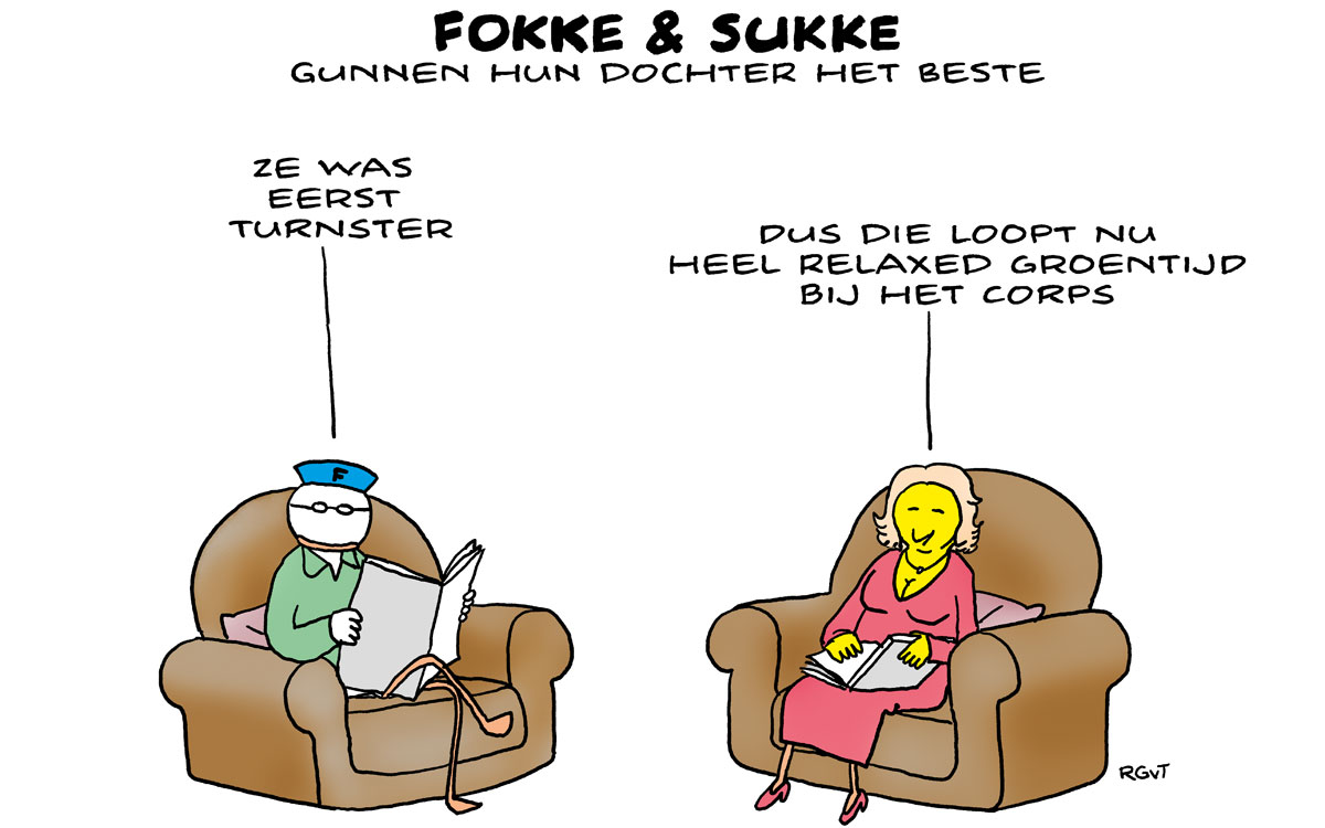 F&S gunbnen hun dochter het beste (NRC, ma, 18-10-21)