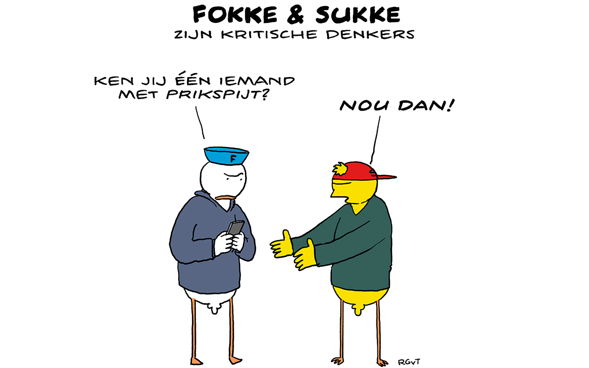 F&S zijn kritische denkers (NRC, wo, 22-12-21)
