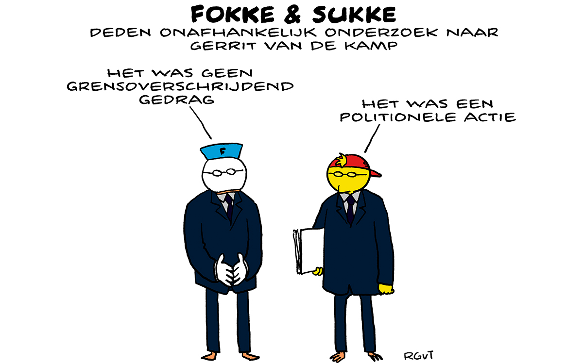 F&S doen onafhankelijk onderzoek naar Gerrit van de Kamp (NRC, do, 17-02-22)