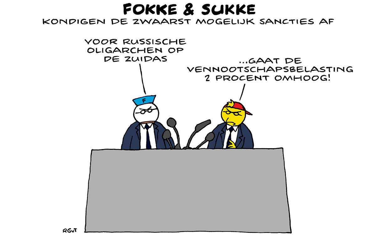 F&S kondigen de zwaarst mogelijk sancties af (NRC, VR, 25-02-22)