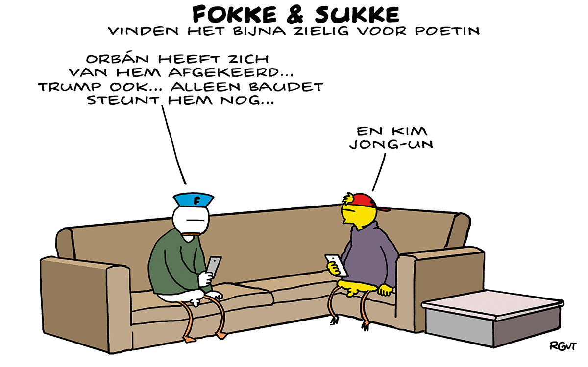 F&S vinden het bijna zielig voor Poetin (NRC, ma, 28-02-22)