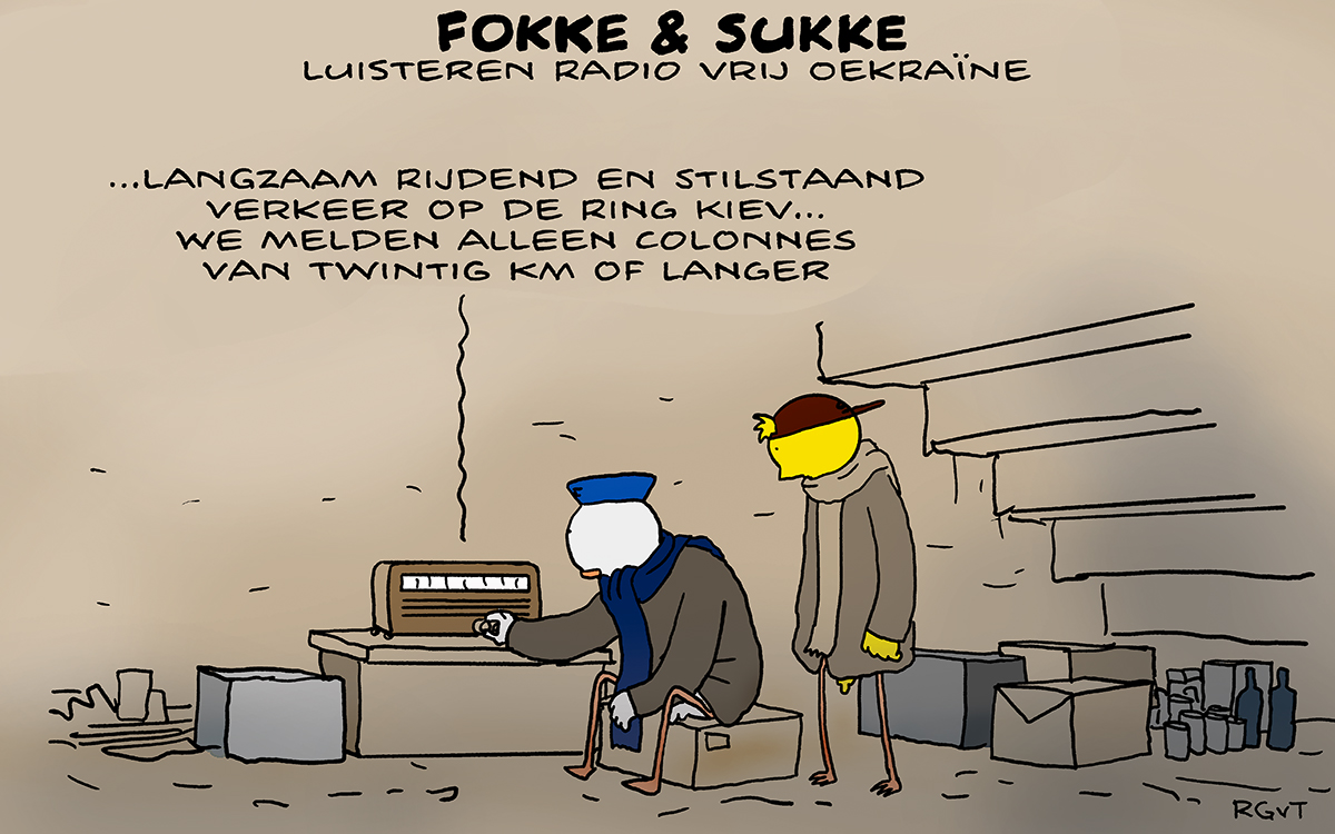 F&S luisteren naar Radio Vrij Oekraïne (NRC, do, 03-03-22)