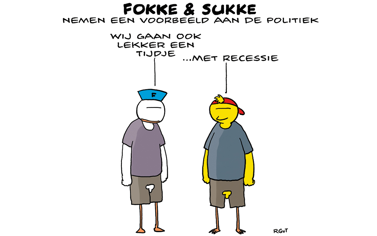 F&S nemen een voorbeeld aan de politiek (NRC, ma, 11-07-22)