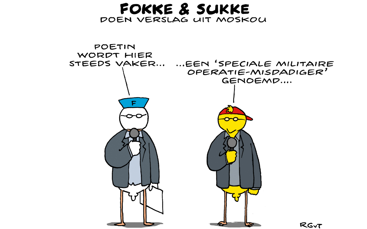 F&S doen verslag uit Moskou (NRC, za, 17-09-22)