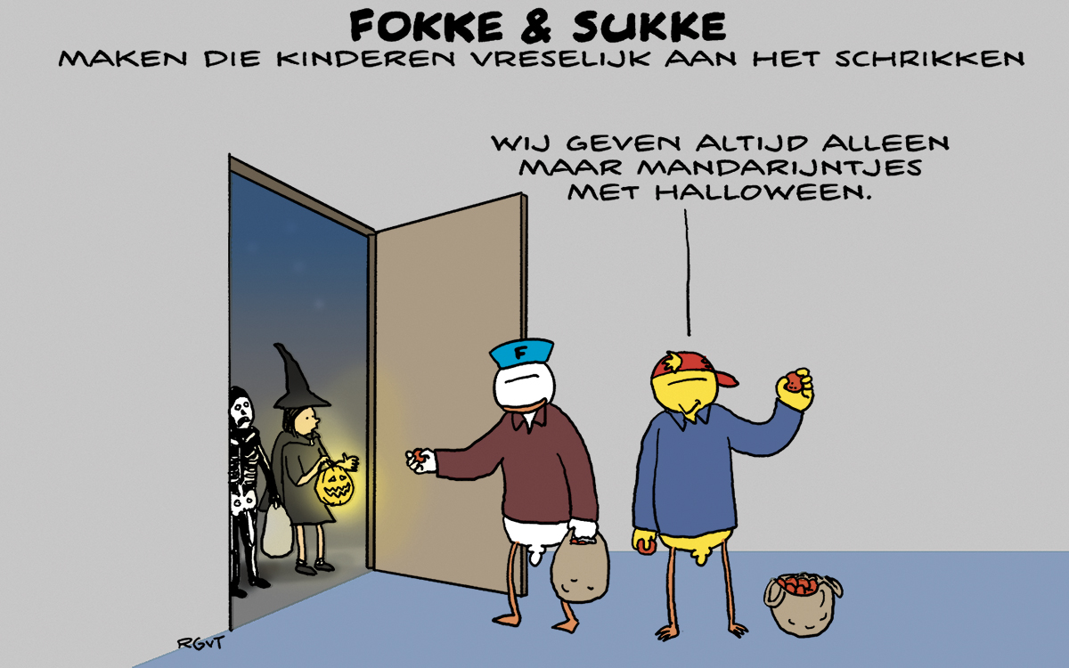 F&S maken die kinderen vreselijk aan het schrikken (NRC, di, 01-11-22)