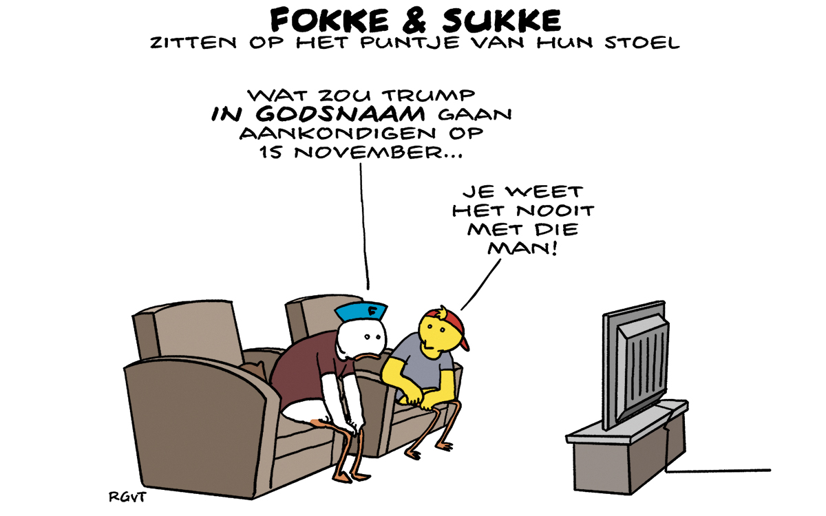 F&S zitten op het puntje van hun stoel (NRC, wo, 09-11-22)