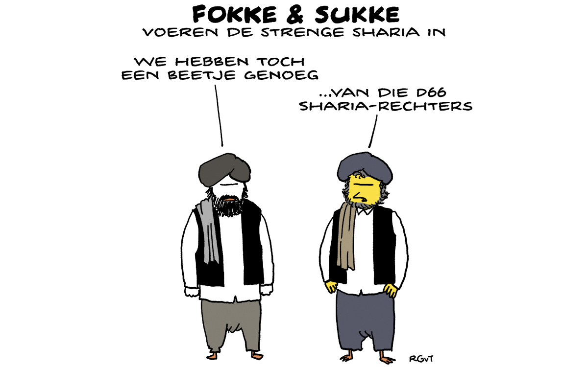 F&S voeren de strenge Sharia in (NRC, wo, 16-11-22)