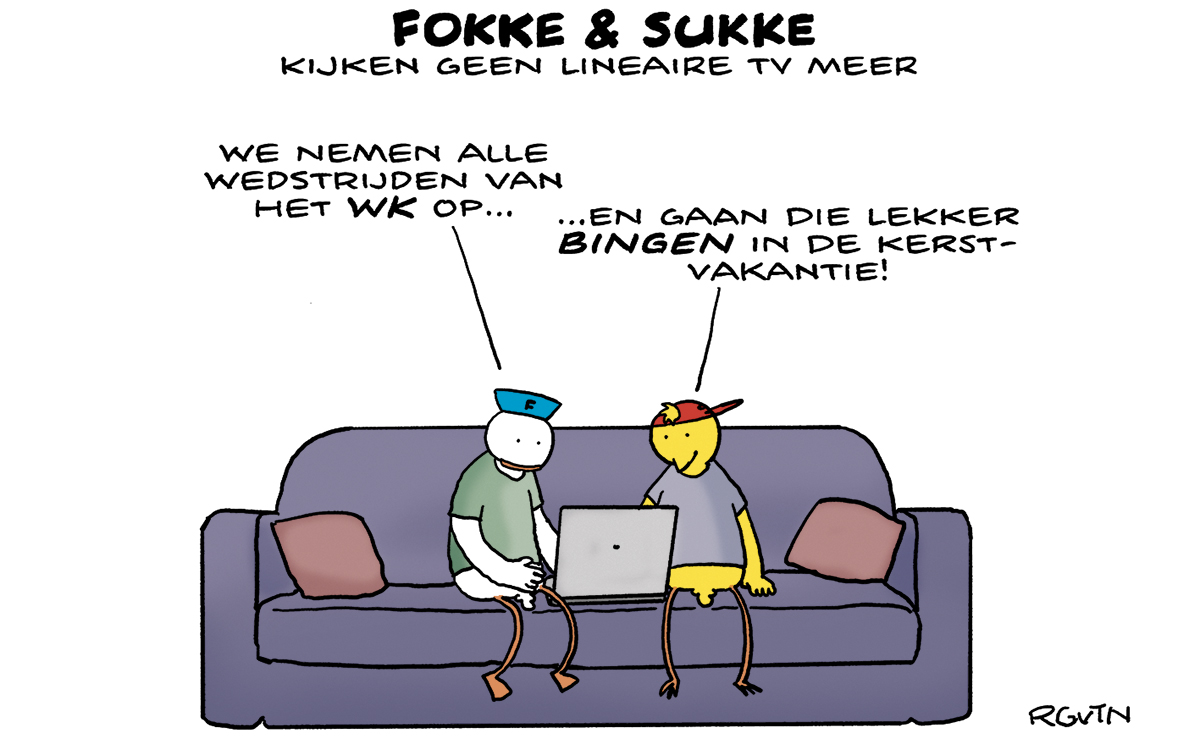 F&S kijken geen lineaire TV meer (NRC, wo, 31-11-22)