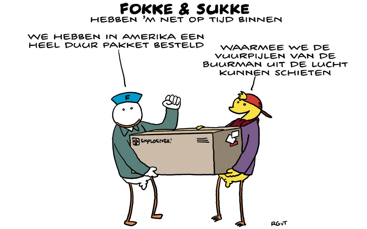 F&S hebben ‘m net op tijd binnen (NRC, za, 31-12-22)