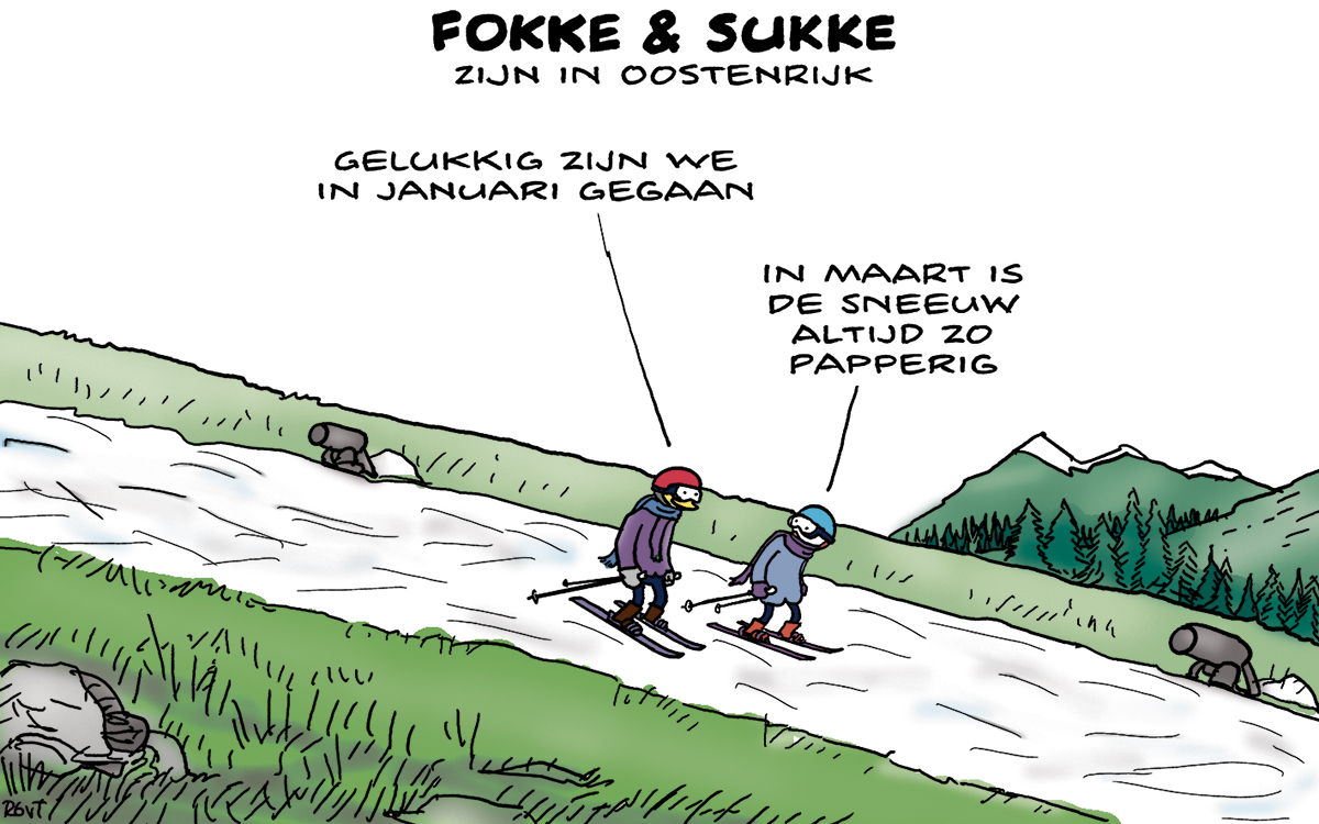 F&S zijn in Oostenrijk (NRC, vr, 13-01-23)