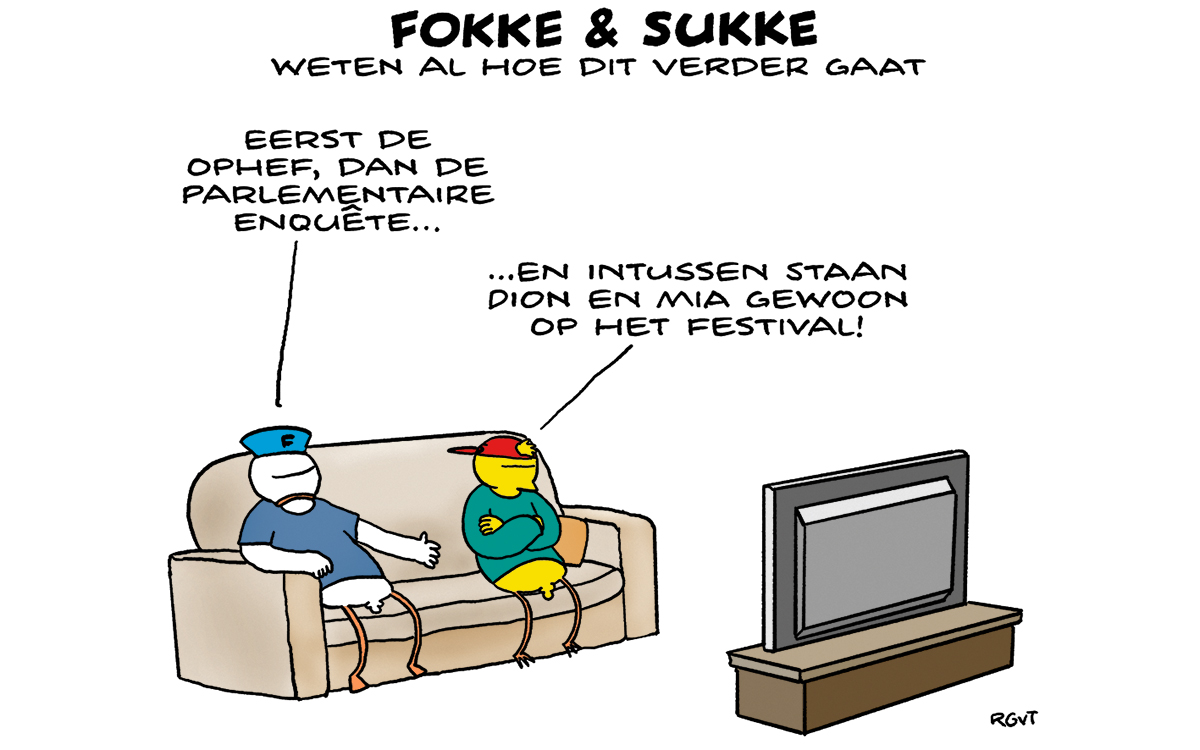F&S weten al hoe het verder gaat (NRC, za, 22-04-23)