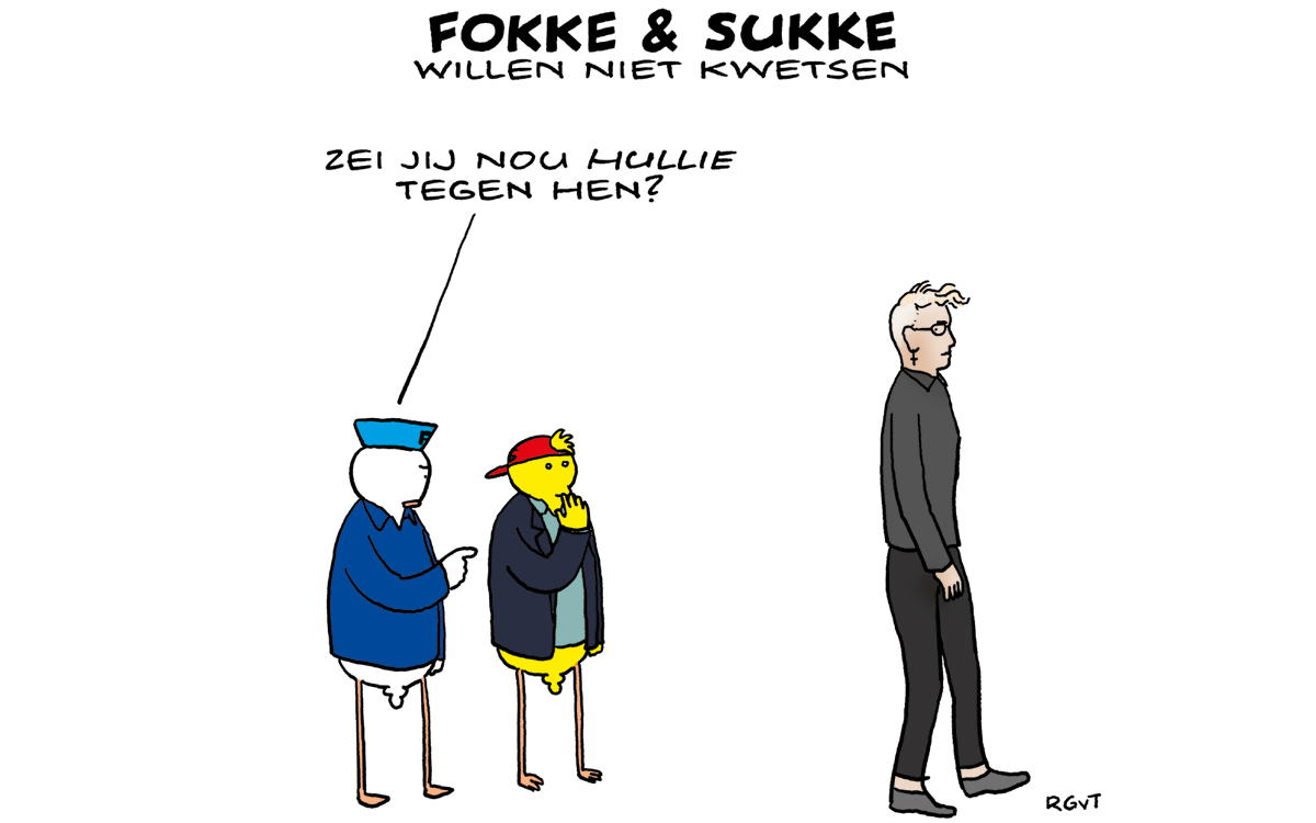 F&S willen niet kwetsen (NRC, ma, 01-05-23)