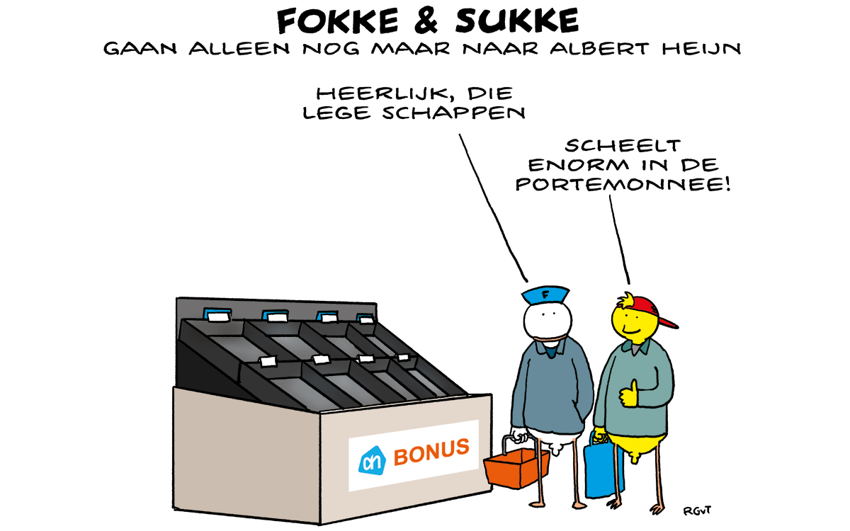 F&S gaan alleen nog maar naar Albert Heijn (NRC, wo, 03-05-23)