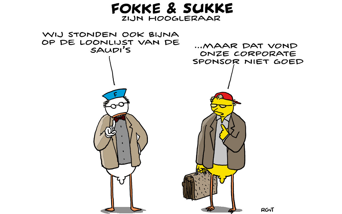 F&S zijn hoogleraar (NRC, di, 09-05-23)