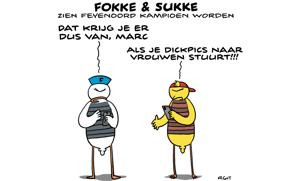 F&S zien Feyenoord kampioen worden (NRC, za, 13-05-23)