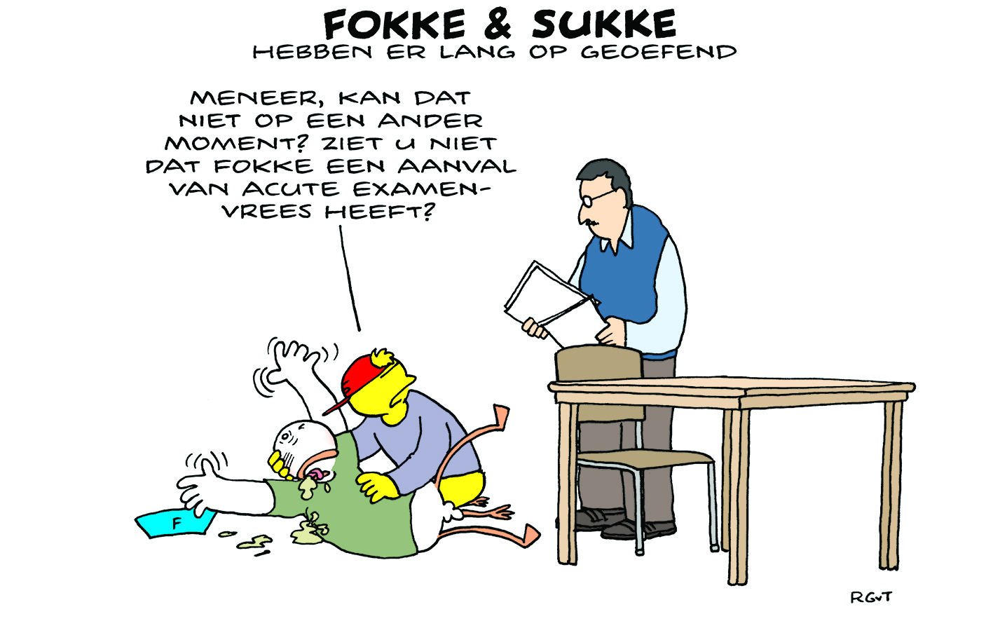 F&S hebben er lang op geoefend (NRC, ma, 16-05-23)