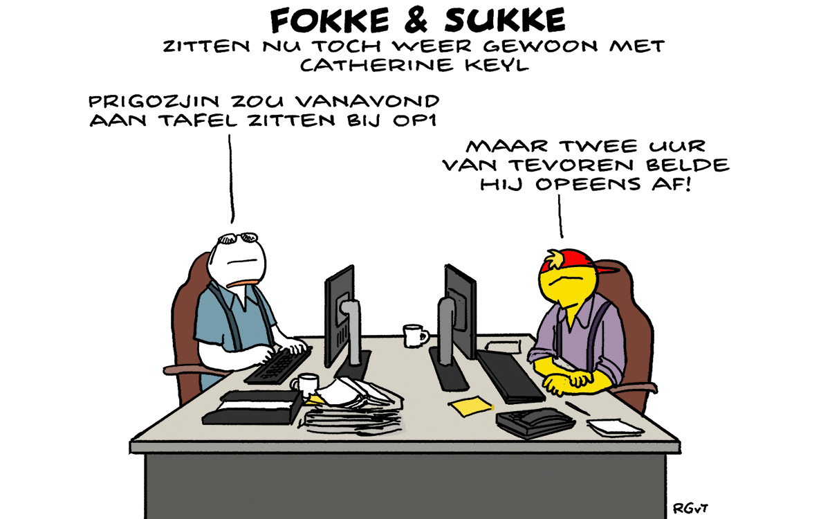 F&S zitten nu toch weer gewoon met Catherine Keyl (NRC, di, 27-06-23)