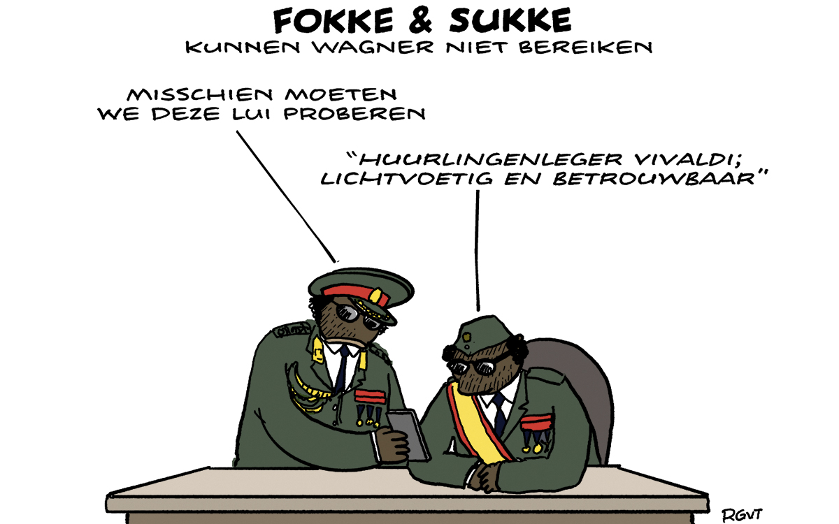 F&S kunnen Wagner niet bereiken (NRC, wo, 28-06-23)