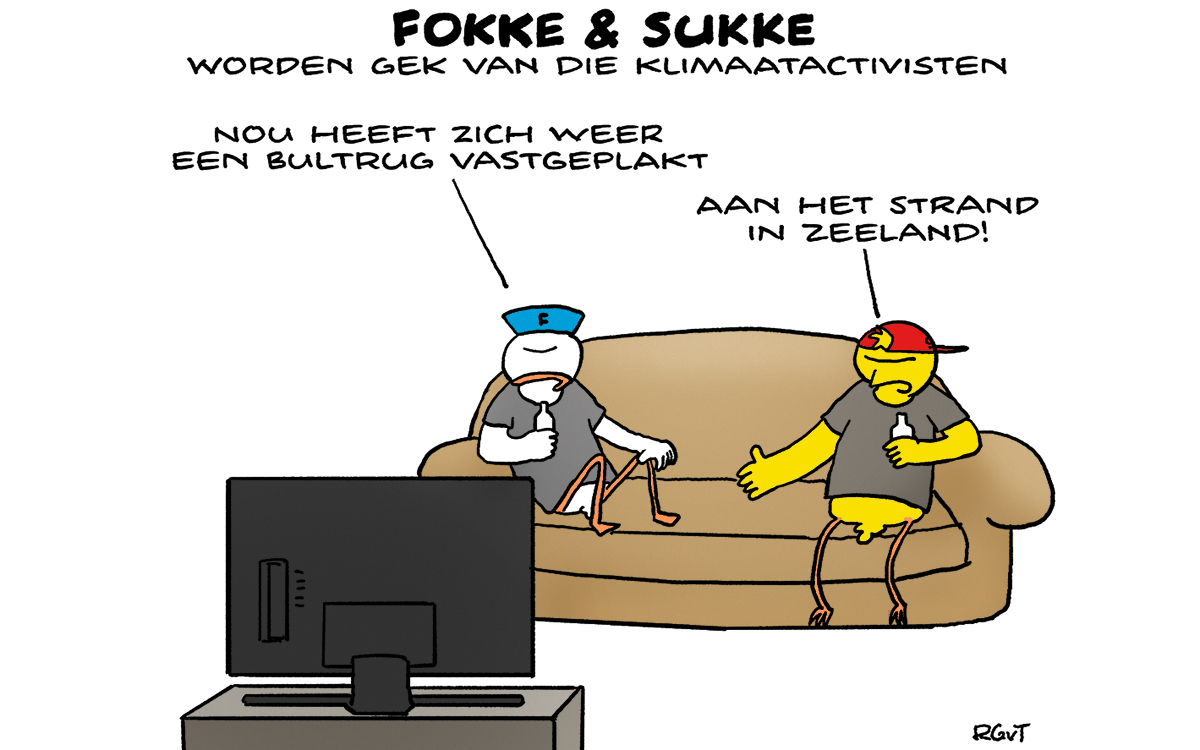 F&S worden gek van die klimaatactivisten (NRC, wo, 05-07-23)