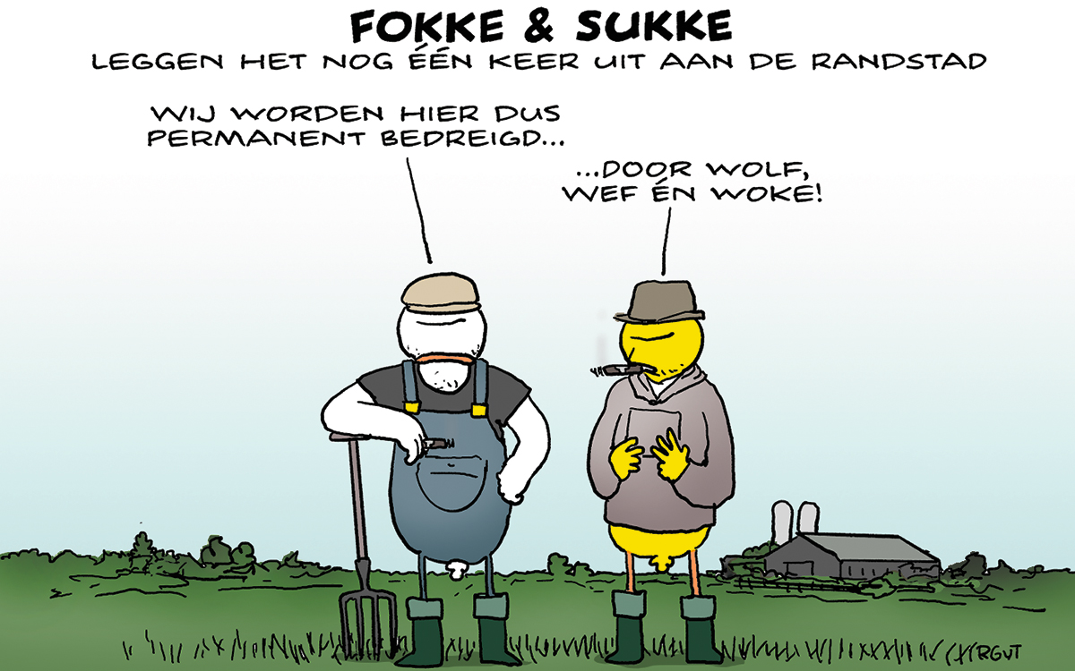 F&S leggen hetd ie stadse eikels nog één keer uit (NRC, wo, 12-07-23)