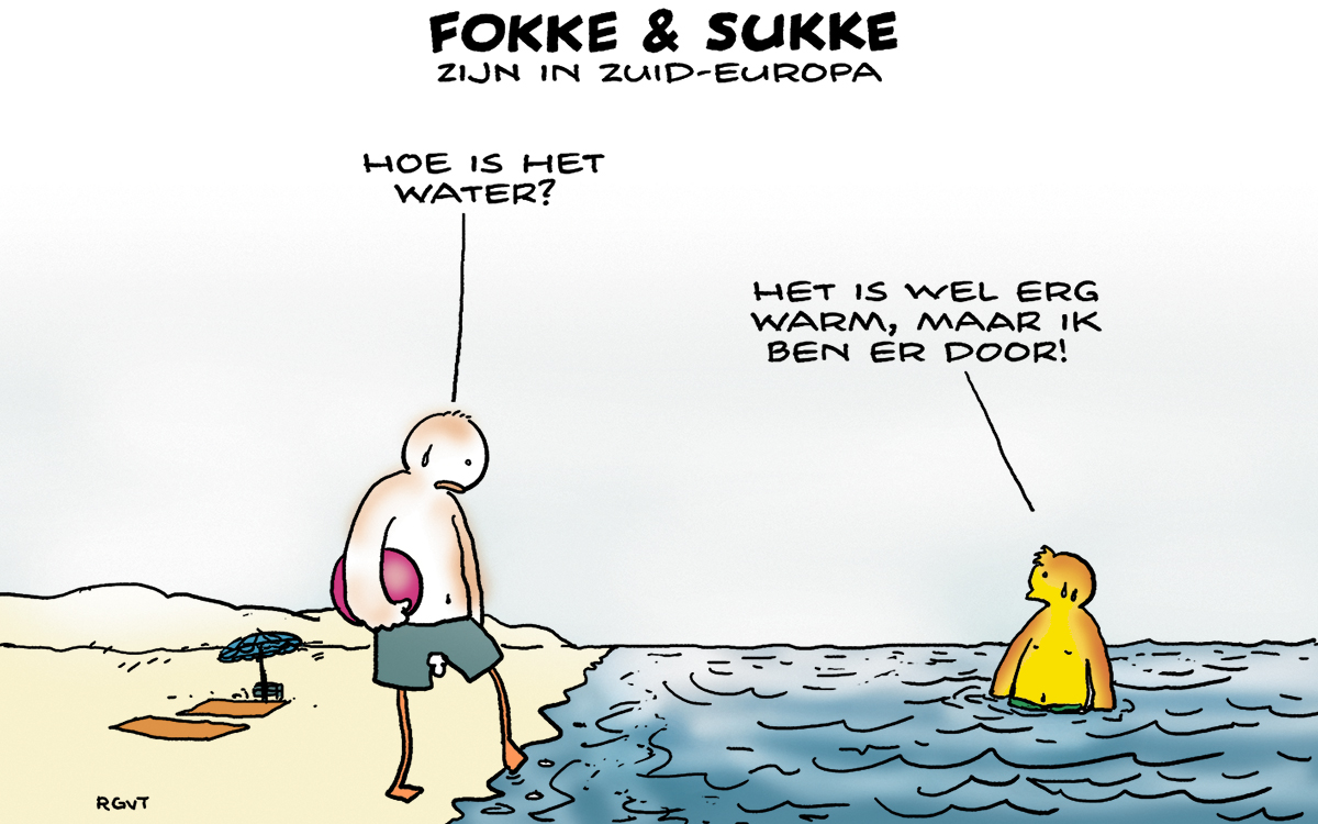 F&S zijn in Zuid-Europa (NRC, ma, 17-07-23)