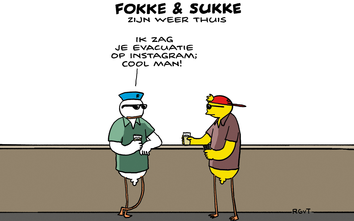 F&S zijn weer thuis (NRC, ma, 24-07-23)