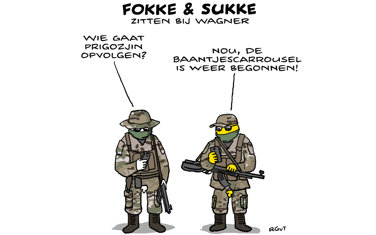 F&S zitten bij Wagner (NRC, vr, 25-08-23)