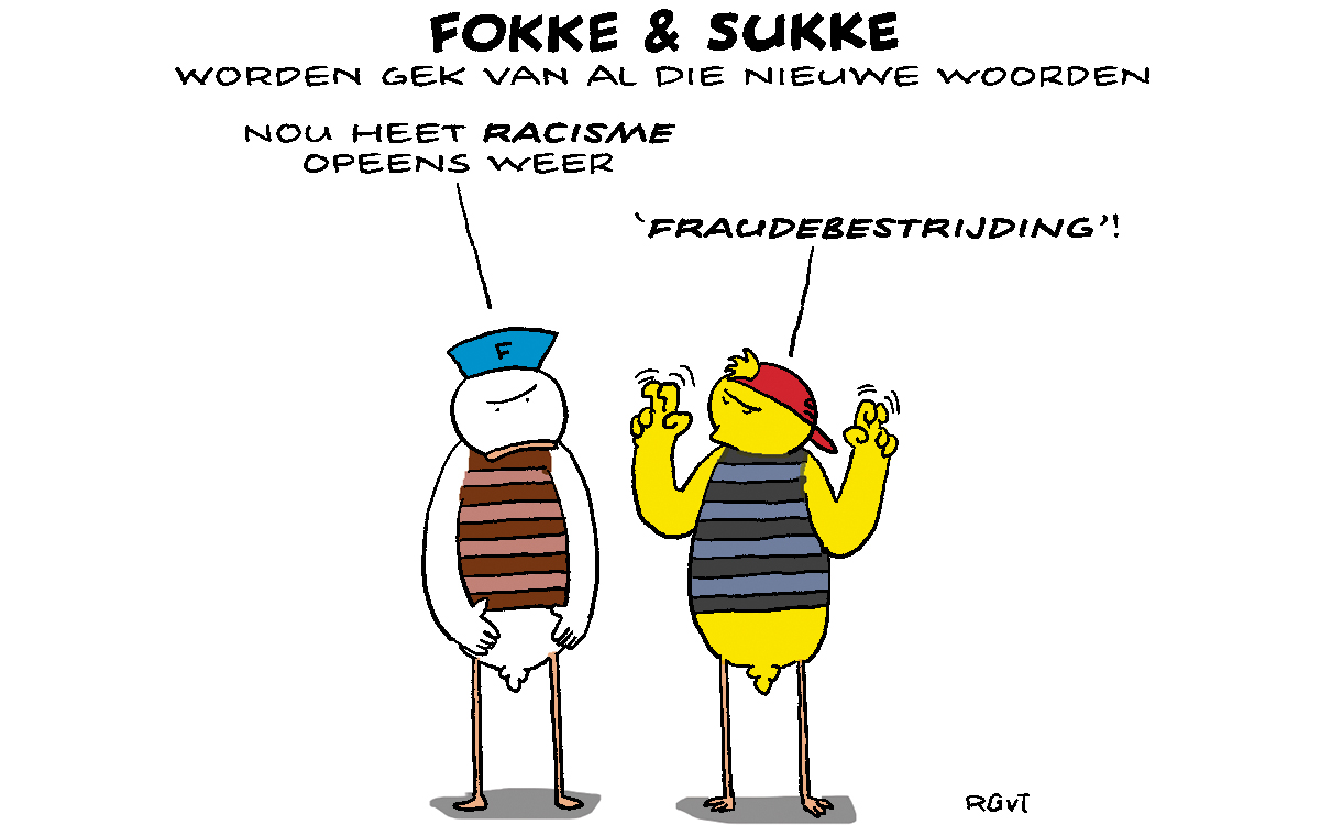 F&S woden gek van al die nieuwe woorden (NRC, do, 07-09-23)