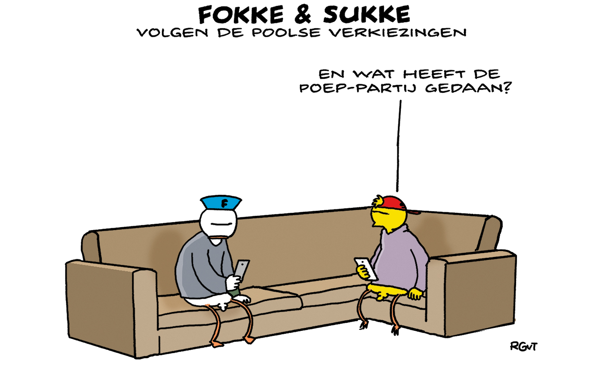 F&S volgen de Poolse verkiezingen (NRC, di, 17-10-23)
