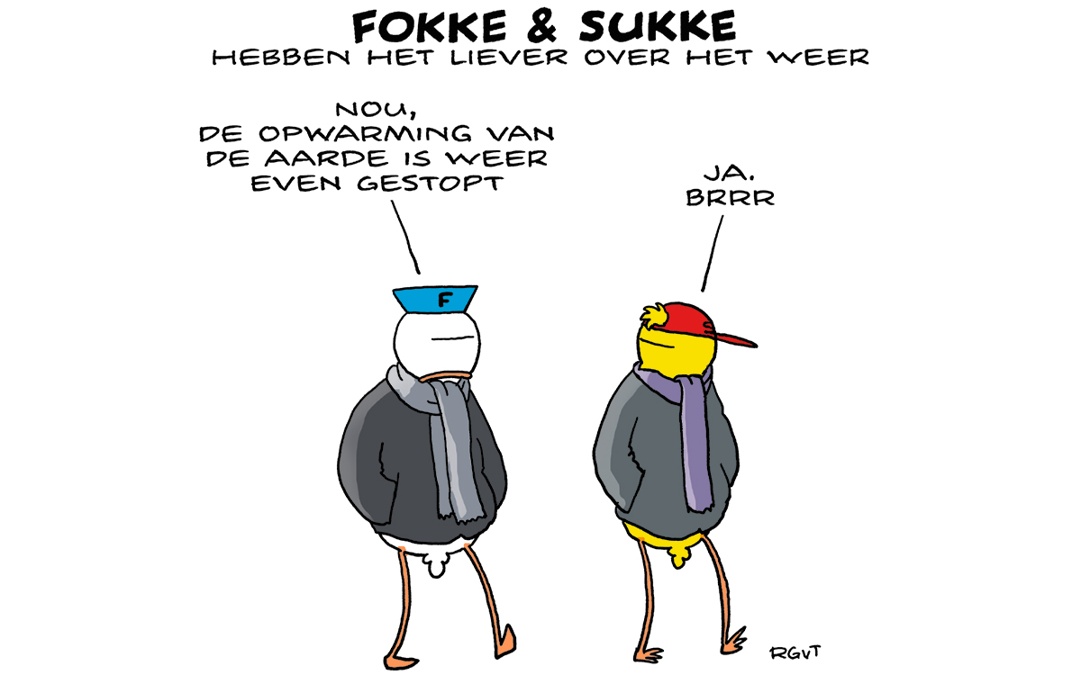 F&S hebben het liever over het weer (NRC, wo, 18-10-23)
