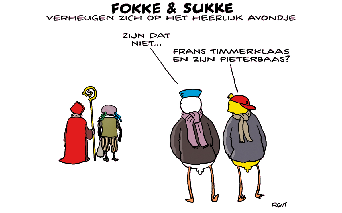 F&S verheugen zich op het heerlijk avondje (NRC, di, 07-11-23)