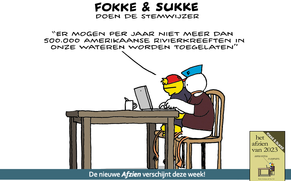 F&S doen de stemwijzer (NRC, wo, 08-11-23)