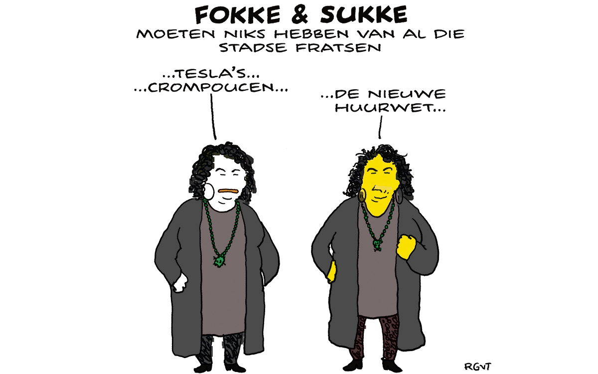 F&S hebben niks met al die malle stadse fratsen (NRC, wo, 15-11-23)
