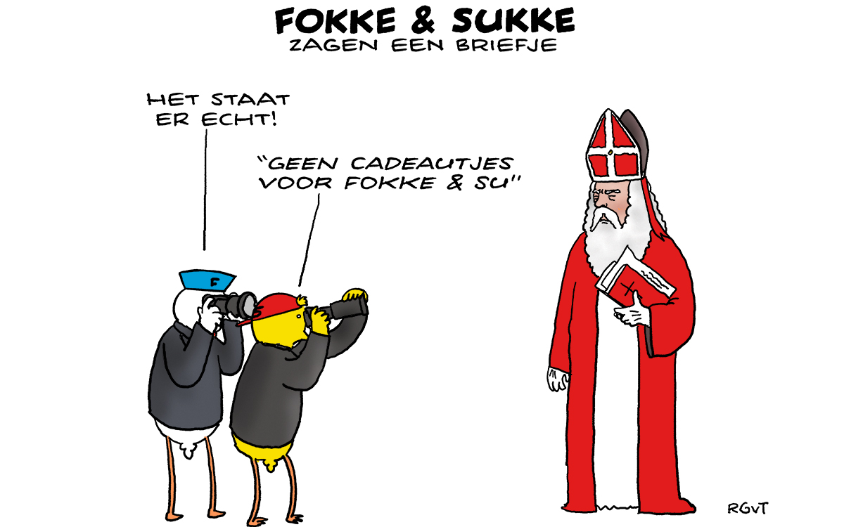 F&S zagen een briefje (NRC, wo, 06-12-23)