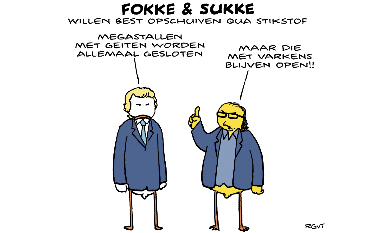 F&S willen best opschuiven qua stikstof (NRC, za, 09-12-23)